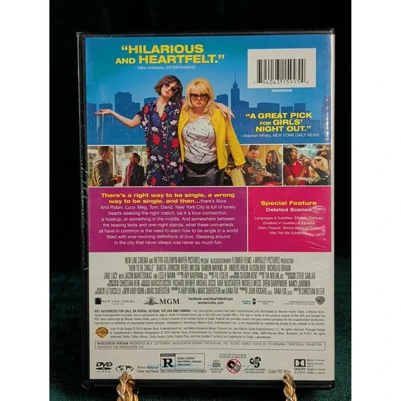 How to Be Single (2016) DVD Brand New Dakota Johnson Free Shipping Comedy Drama - Picture 2 of 2